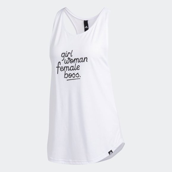 adidas Boss Script Tank Top - Picture 7 of 8